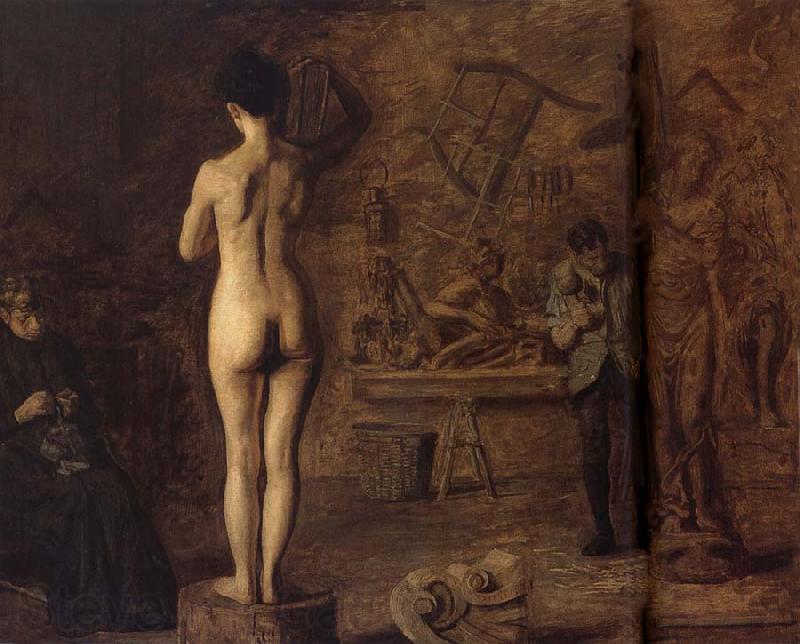Thomas Eakins The William is Carving his goddiness France oil painting art